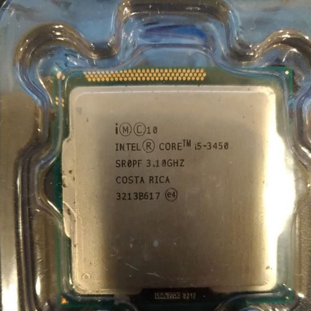 Intel CPU i5 3450 3.1GHZ 1155腳位