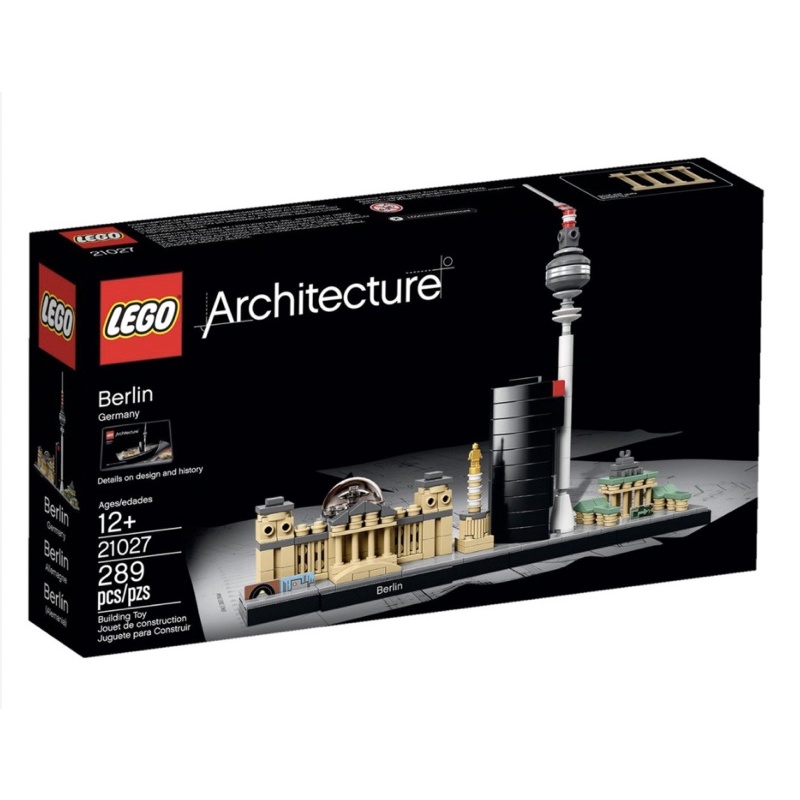 「二手絕版」LEGO 21027 樂高 天際線 柏林 Architecture 德國