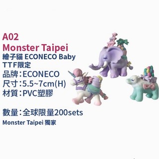 《展場限量》繪子貓/獨角獸/Econeco baby/日本插畫家 /2020/TTF/限定/限量/夢幻/甜美/少女