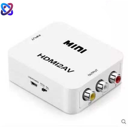 AV轉HDMI轉接盒轉換器1080P mini av2hdmi av to hdmi