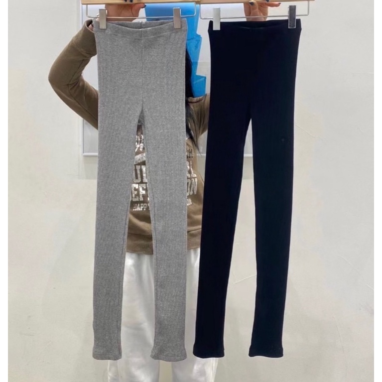 🈹️「正韓」”韓國設計師款”高腰顯瘦內搭褲（黑）