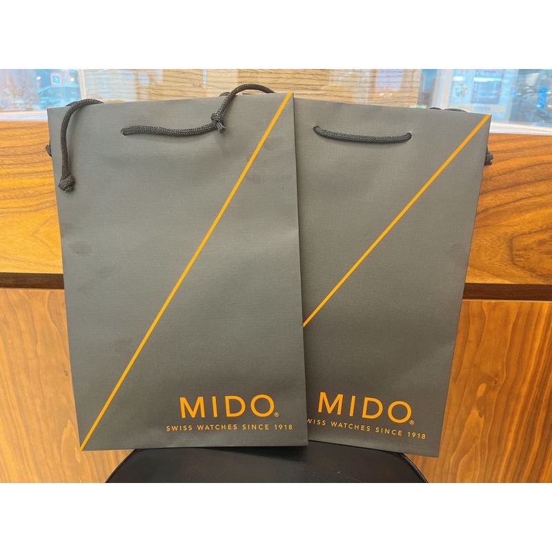 Mido 美度 手錶 瑞士原廠手錶 紙袋