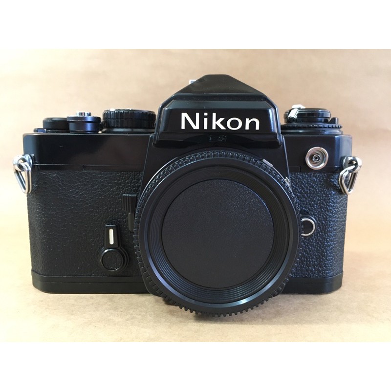 《八成新 功能正常》Nikon FE 經典銘機 稀有重曝功能 光圈先決（贈送全新電池）