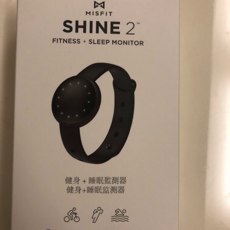 MISFIT SHINE 2運動手環 智慧黑色 （全新）
