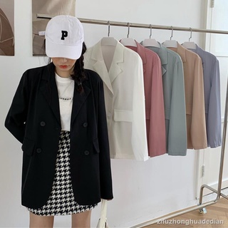 秒殺~虧本特賣現貨秒發 夏季薄款防曬西服上衣 6色 百搭休閑西裝薄外套 糖果色薄款休閑寬鬆空調衫 小清新女裝 百搭四季款