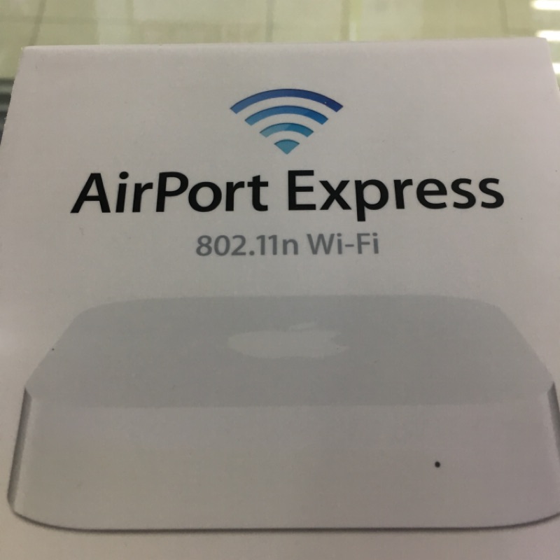 （二手）Apple airport express WiFi無線基地台 802.11n 台灣公司貨
