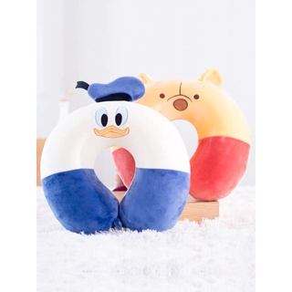 完美代購🌟迪士尼記憶棉U型枕護頸米奇米妮脖子靠枕小熊維尼午睡旅行可拆洗