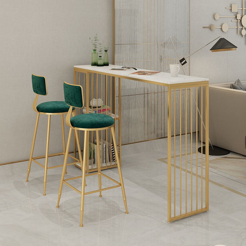 免運電腦桌學習桌北歐吧台桌家用隔斷櫃現代簡約大理石創意吧台櫃客廳金色吧檯餐桌工作桌書桌diy 防水大桌面北 蝦皮購物