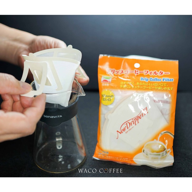 韋克精品咖啡手沖式濾紙  日本製造 耳掛式手沖濾紙【二包入共40個】