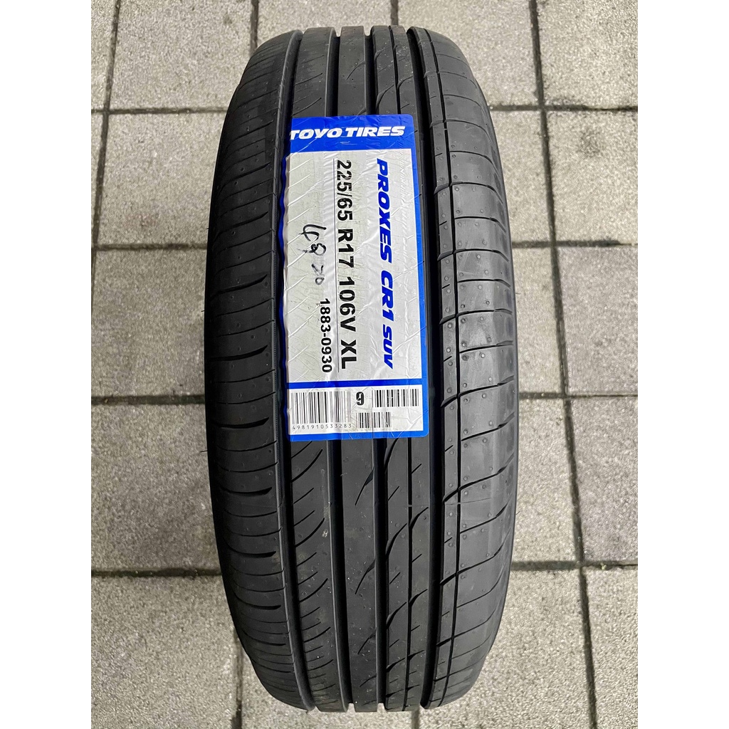 新北小老闆輪胎toyo東洋輪胎225 65 17 Cr1 Suv 新花紋安靜舒適胎款優惠價格各尺寸歡迎詢問 蝦皮購物