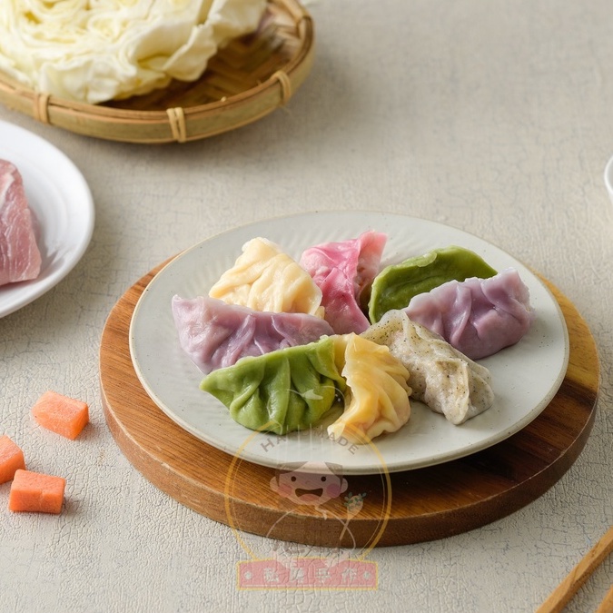 港媽私房手作手工蔬果大寶寶水餃-採用台灣豬肉