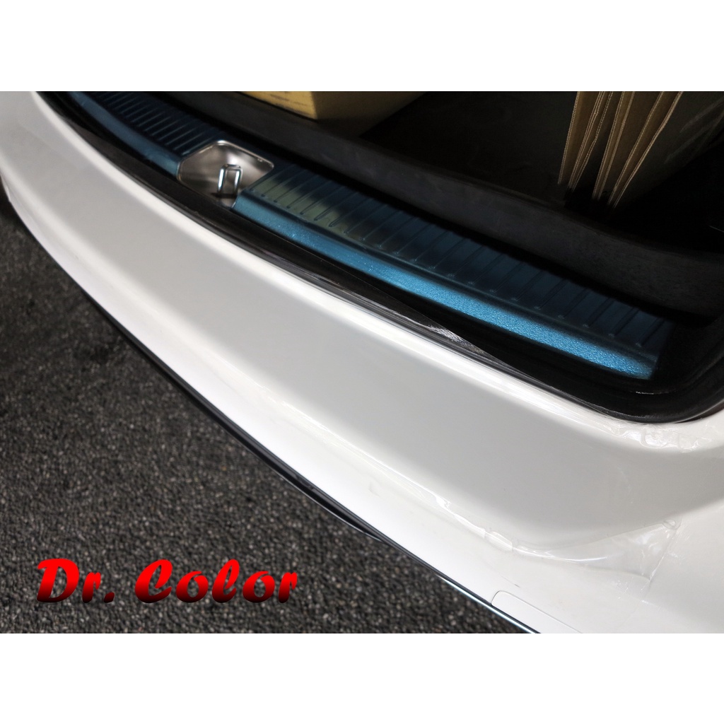Dr. Color 玩色專業汽車包膜 M-Benz C180 Estate 細紋自體修復犀牛皮_後保險桿上緣