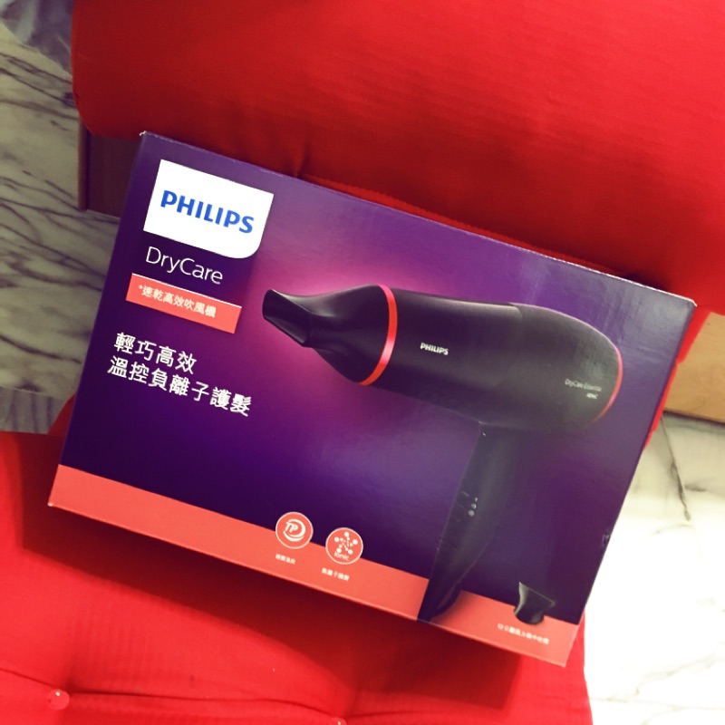 PHILIPS BHD029溫控負離子護髮 速乾高效吹風機 BHD029