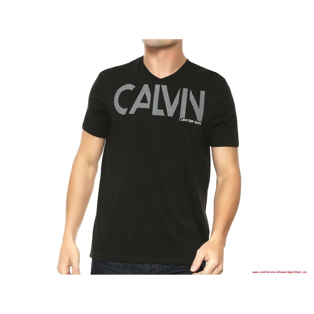 Calvin Klein 男生V領短袖上衣 短袖T恤  經典款 夏日必備 凱文克萊 CK-41F5364