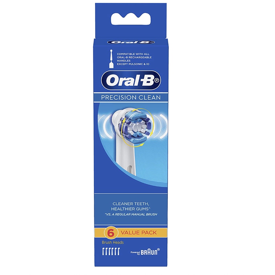 Oral B - Braun EB20標準柔軟刷頭 6支