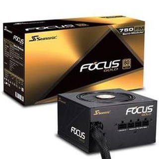 【J.X.P】Seasonic海韻 FOCUS 750FM 750W Gold 金牌 半模組電源供應器