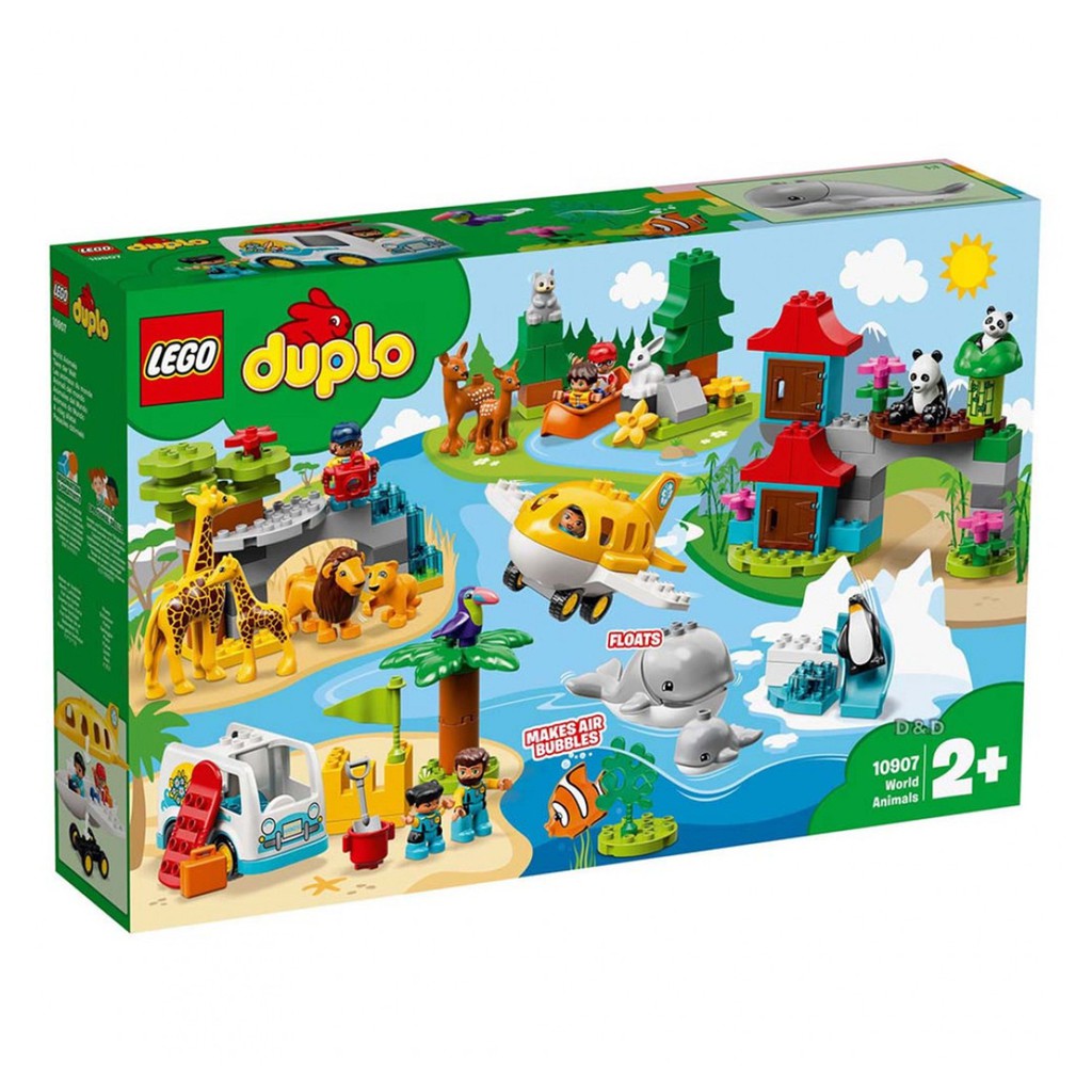 【台南 益童趣】LEGO 10907 得寶系列 動物世界 Duplo 送禮 生日禮物