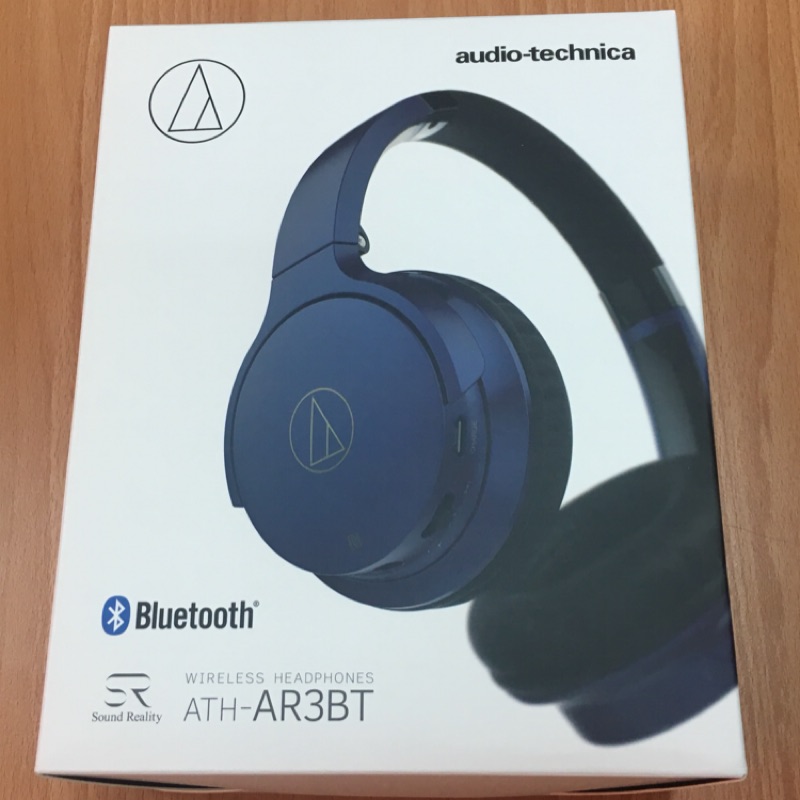鐵三角 ATH-AR3BT 藍芽無線頭戴式耳機 藍色