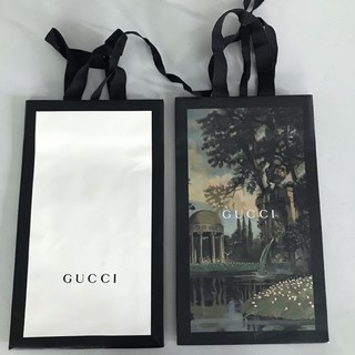 品牌紙袋 GUCCI名牌紙袋 精品紙袋各一