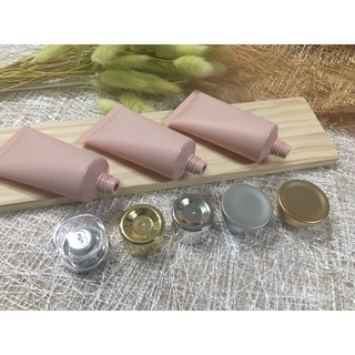 茉莉幸福皂咖手作坊🌺🌺🌺超美50Iml50g磨砂啞口粉色避光化妝品PE塑膠軟DIY#洗面乳#護手霜