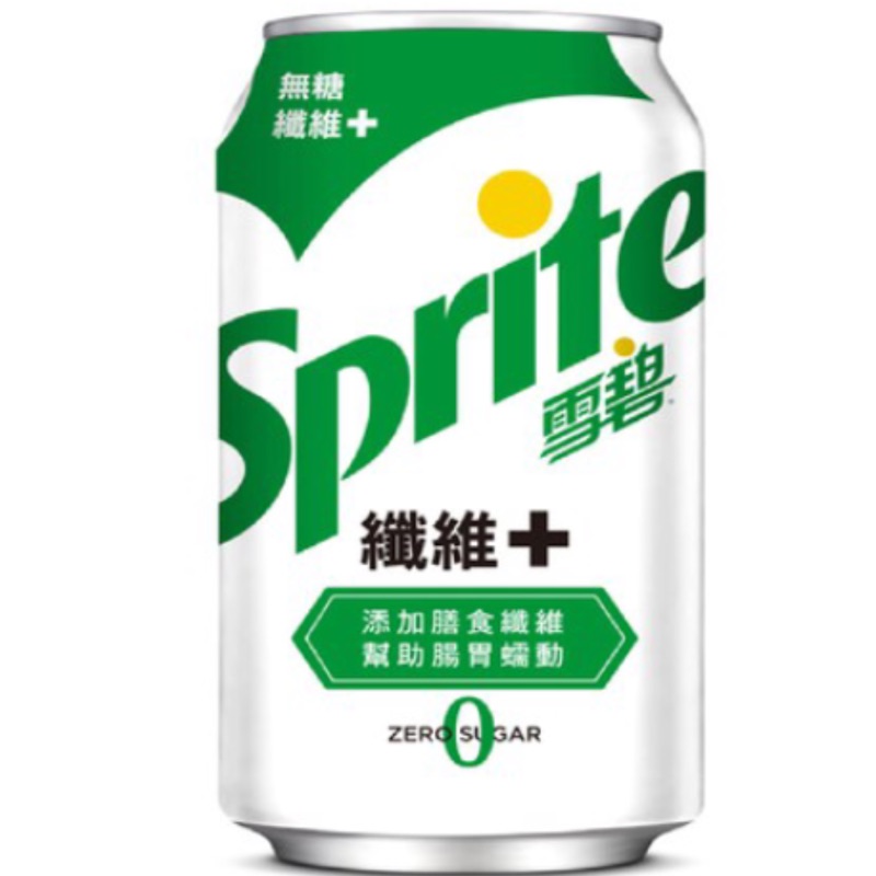 雪碧纖維無糖飲料—3瓶/組