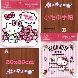 毛毛屋 Hello Kitty 小毛巾 手帕 剩A款 1條入