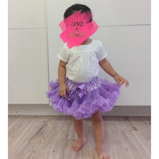 || 二手 || RuffleButts 雪紡紗蓬裙-薰衣草紫