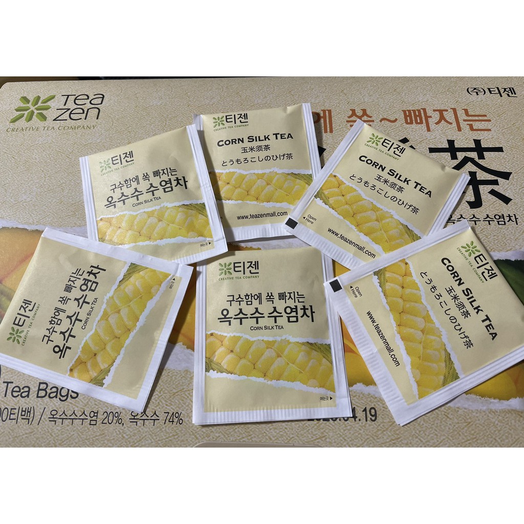 韓國玉米鬚茶 單包裝 排濕茶 玉米鬚 茶 韓國茶 水腫 排濕 好市多 台灣現貨 附發票