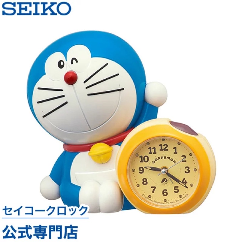 日本最新上市 SEIKO 哆啦A夢 會說話 JF383A 鬧鐘 預購