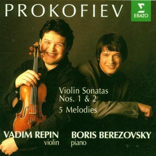 *WARNER*Prokofiev Violin Sonatas Nos. 1&2 5 Melodies E18