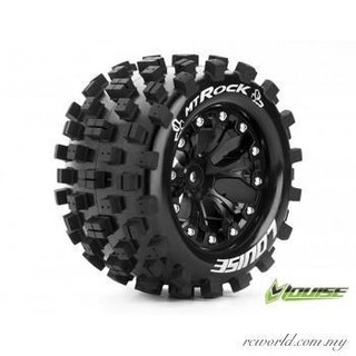 永珍遙控模型 LOUISE逯育斯1/10 MT-ROCK 大腳車專用胎4PCS(1車份)(L-T3275SBH)