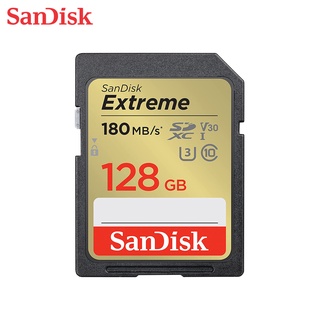 Sandisk Extreme SDXC 128G 256G 512G U3 V30 180Mb 記憶卡 相機適用