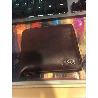 正版OMC皮革皮夾！