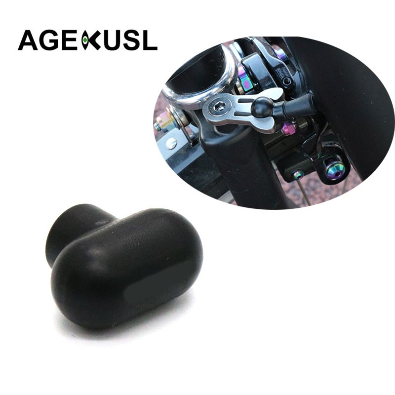 Agekusl 自行車接球頭管螺栓塑料適用於 Brompton 3 Sixty United 三折折疊自行車 1 件