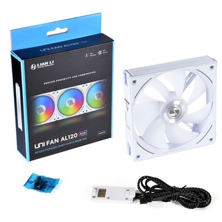 小白的生活工場*LIAN LI 聯力 UNI FAN 單顆裝 積木風扇 AL120-1W/B