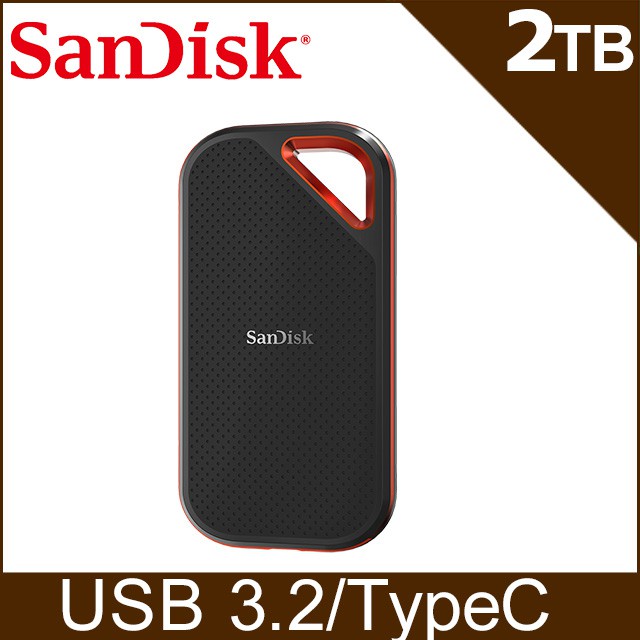 免運附發票~SanDisk Extreme E80 E61 4TB 1TB 2TB  外接式SSD行動固態硬碟