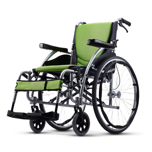 《可代辦、可議價》KARMA康揚鋁合金輪椅(大輪)舒弧115