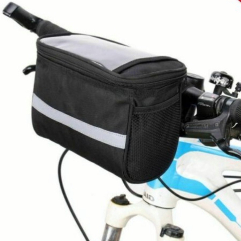 自行車包山地自行車前掛包可拆卸可折疊摩托車踏板車把手包自行車配件