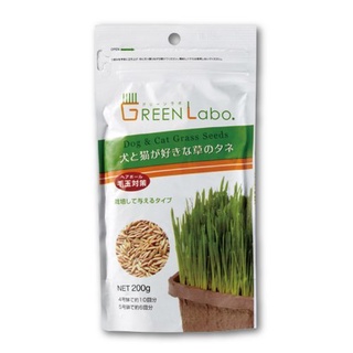 GreenLabo《日本燕麥貓草種子包》是貓大人們的天然化毛膏=白喵小舖=