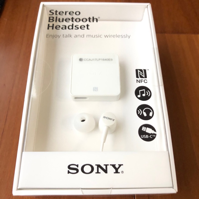 Sony 藍芽耳機 SBH24 新品