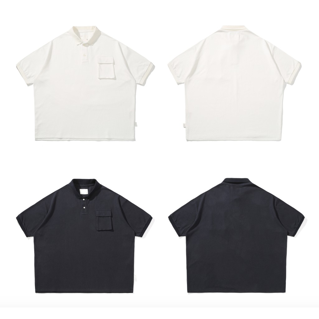 [ _ U.select _ ] PIN SKTBS 21ss 寬鬆Polo衫 短袖city boy