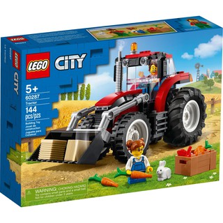 [大王機器人] 樂高 LEGO 60287 城市系列 City 拖拉機