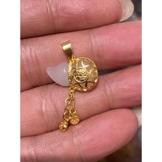 白玉葫蘆墜子、純銀鍍金不掉色、新品上市優待中、買個葫蘆帶來福祿