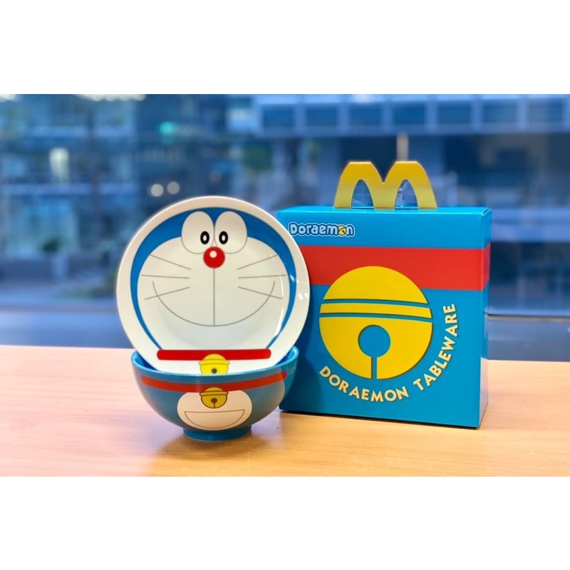 🔥現貨🔥 2022麥當勞 McDonalds 哆啦A夢 經典陶瓷碗盤組