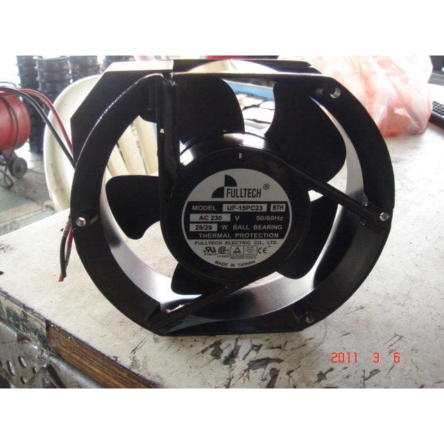 [多元化風扇風鼓] UF15PC23H風扇172x150x51mm 230V (電熔起動)拆機良品
