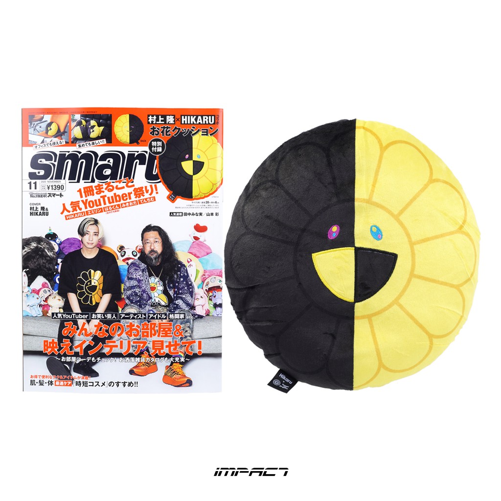新品クッション YouTuberヒカル 効き × 村上隆 新品クッション YouTuberヒカル × 村上隆