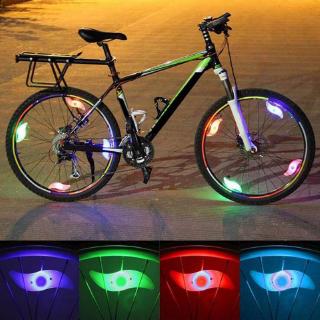 防水自行車輻條燈 3 種照明模式 LED 自行車車輪燈易於安裝的自行車安全警示燈