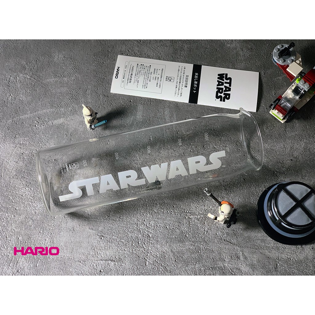 HARIO－Star Wars 星際大戰 耐熱冷泡壺 1000ml SW冷泡壺 耐熱玻璃