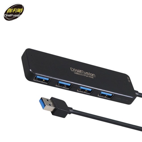 伽利略 4埠 USB3.0 HUB 120cm (AB3-L412)