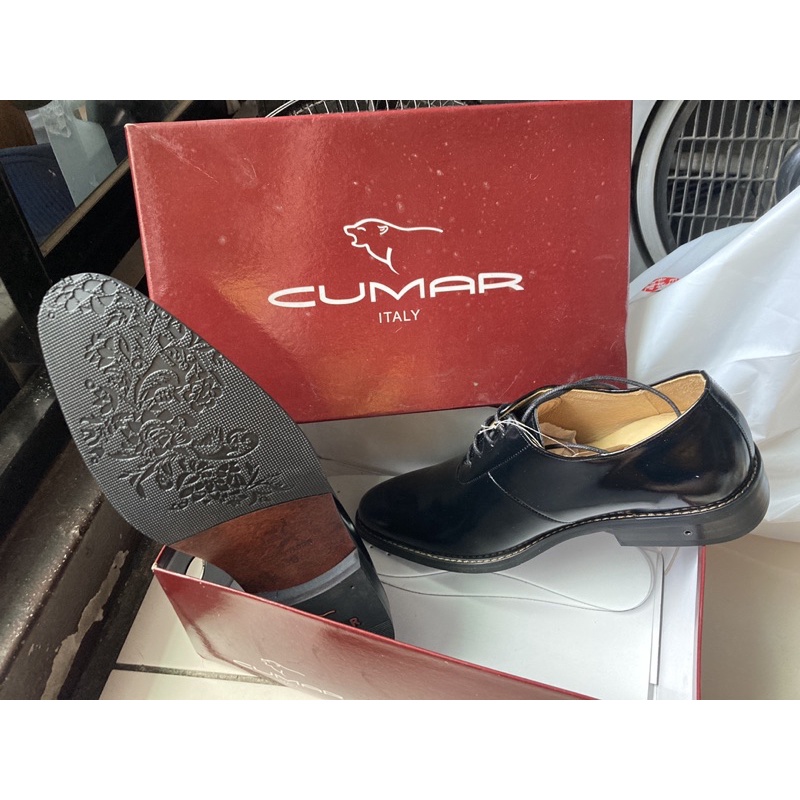 全新紳士皮鞋（CUMAR ITALY)